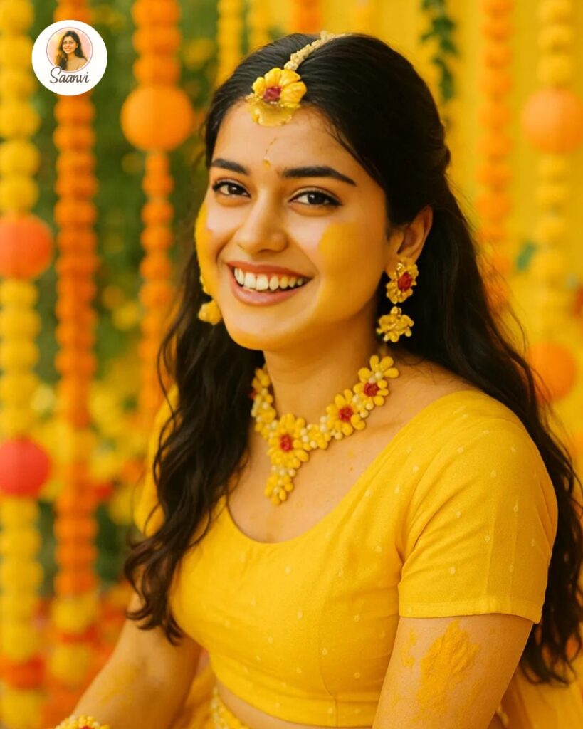 20 Indian Girl Festive Portrait Prompts