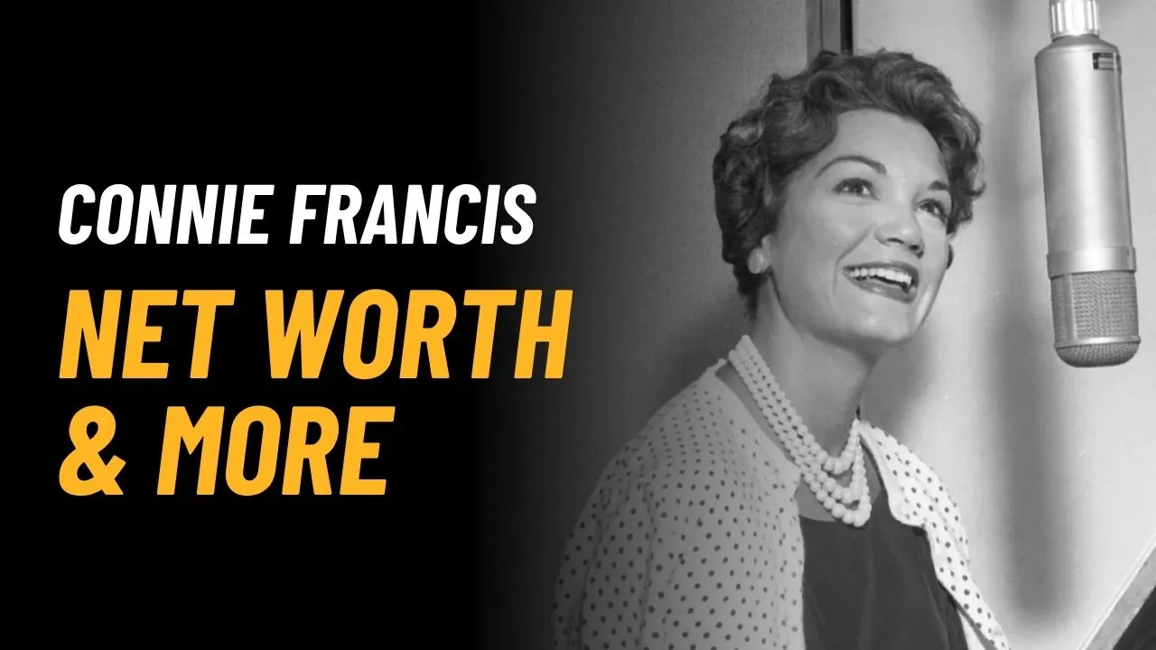 Connie Francis Net Worth 2025: Income, Career & Biography