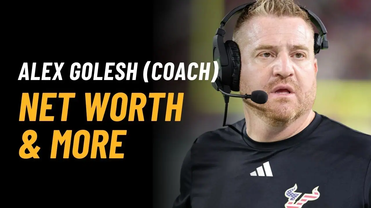 Alex Golesh Net Worth 2025